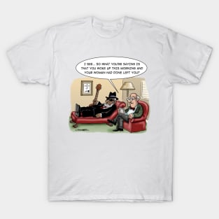 Bluesman in therapy T-Shirt